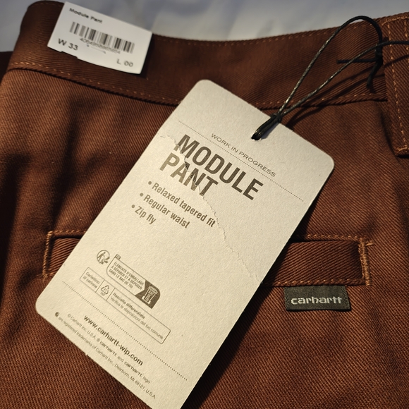 Carhartt WIP Module Work Pants - Offroad Brown